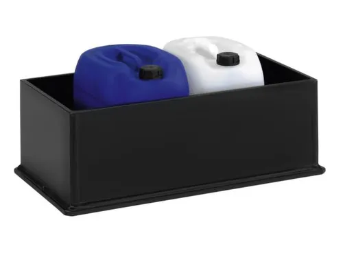 Opvangbak Hdpe Bxdxh 870x470x315mm V. 2x60l Volume 60l Open