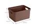 Sigma Home opbergbox 32L bruin - 44,5x34,5x24,3cm
