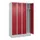 locker voor scheiding van kleding,HxBxD 1950x1200x500mm,4vak