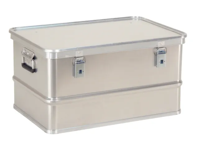 Aluminium Transportkist Hxlxb 350X655X435Mm 80L Stapelbaar