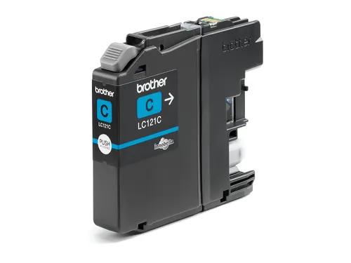 Inktcartridge Brother LC-121C blauw