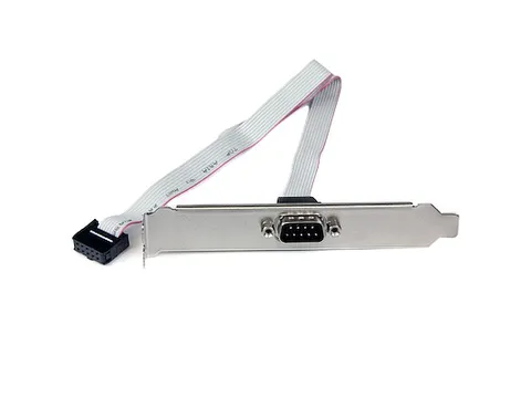 40cm 9-pins Serieel Mannelijk naar 10-pins Moederbord Slotplaatje