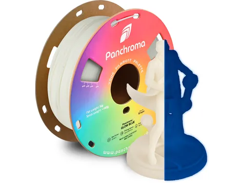Polymaker 3D filament Panchroma PLA Glow 1,75mm Blauw 1kg