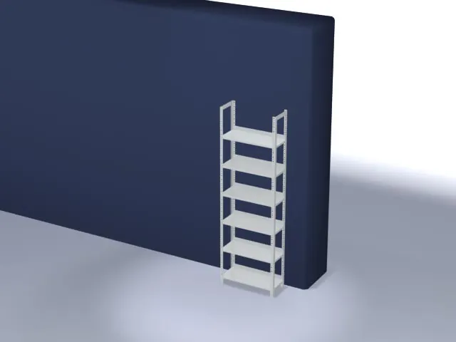 dossierstelling,grondveld,HxBxD 2200x750x300mm,vaklast 60kg