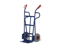 Steekwagen 250Kg Steekplaat 400X180Mm Gewelfd Staal Luchtbanden