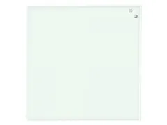 Glasmagneetbord Naga 45x45cm wit