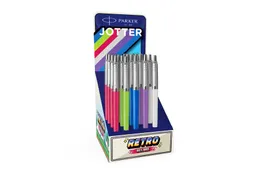 Balpen Parker Jotter Original 90 Reload Retro CT Medium assorti