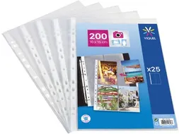 Viquel Geperforeerde Showtas A4 Voor Foto's 11-Gaats