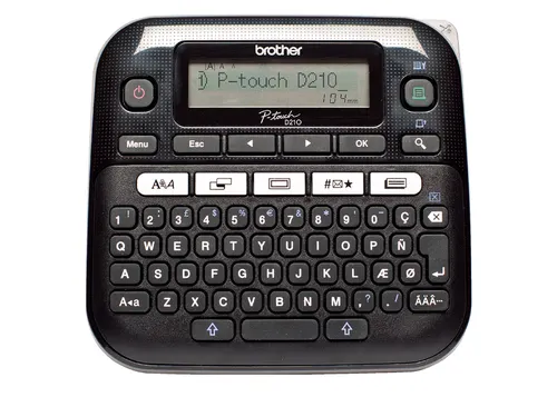 Brother P-Touch D210VP Labelprinter QWERTY met Koffer