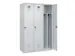 locker voor scheiding van kleding,HxBxD 1850x1200x500mm,3vak