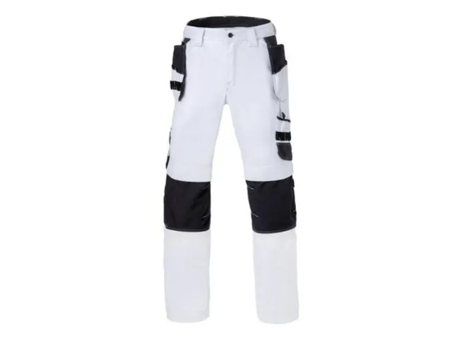 Havep Attitude 80230 werkbroek, wit/grijs, maat 29, per stuk
