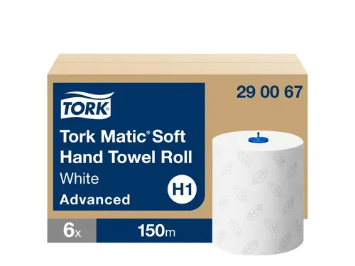 Tork 290067 H1 Matic Advanced Handdoekrol Wit 2-laags 150m 6 rollen