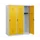 schoollocker,HxBxD 1530x1200x500mm,3vak,vak B 400mm,draaigrendel