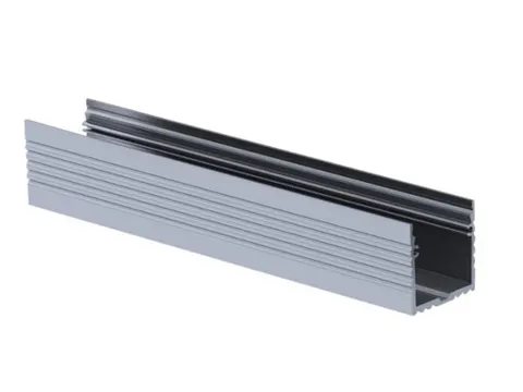 Powerline - Aluminiumprofiel Voor Ledstrip - Breedte 35mm - Geanodise