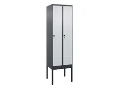 locker voor scheiding van kleding,HxBxD 2120x600x500mm,2vak