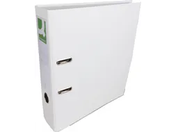 Q-connect ordner A4 PP en karton 8cm rug Wit