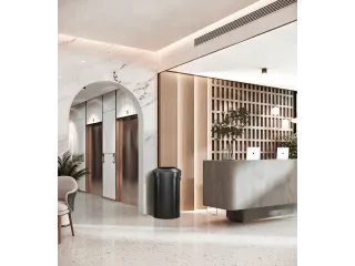Afvalbak Urban Bin 90 liter Zwart - 5