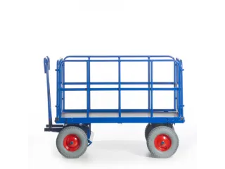 handtrekwagen,draagverm. 1000kg,laadvl. LxB 1530x730mm - 1