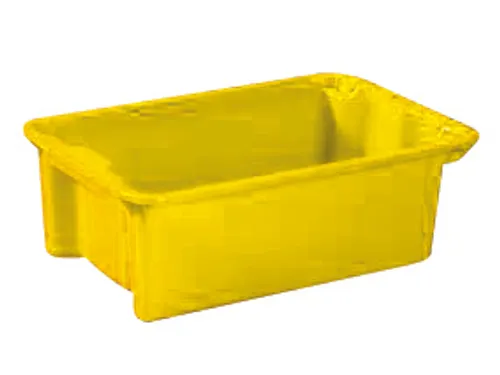 Draaistapelbak Pp Hxlxb 202X590X380Mm 34L Geel