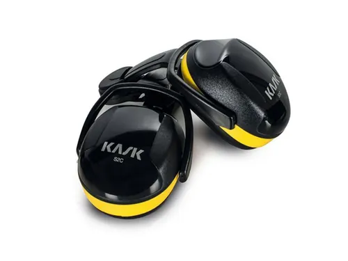 Kask Whp00005 Sc2 Oorkappen met helmbevestiging geel