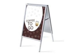 Stoepbord A1 complete set met print "Coffee to Go"