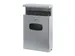 Buitenafvalbak Met Afdak Grijs 16 Liter Aluminium