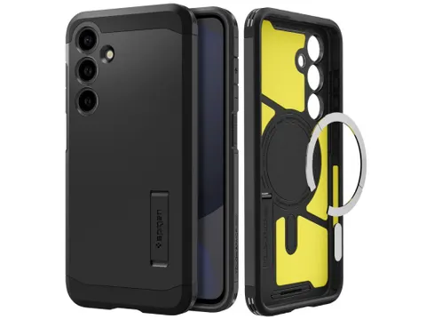 Spigen Tough Armor Samsung Galaxy S24 FE Hoes MagSafe Back Cover Zwart