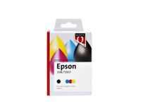 Inktcartridge Quantore Epson T3357 zwart + 3 kleuren