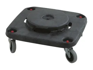 Rubbermaid Brute Dolly vierkant Zwart - 1