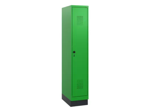 schoollocker,HxBxD 1630x300x500mm,1vak,vak B 300mm,draaigrendel,sokkel