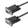 RS232 Serial Null Modem Kabel 3 Meter