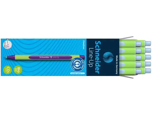 Fineliner Schneider Line-Up Pastel 0,4mm bleu
