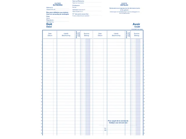 Piqure 32x24 Aandeelh CV/SC 80 blz