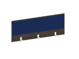 baliepaneel bureau aanbouw achter NV bruin hickory BN6016-blauw 1200mm