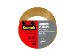 Verpakkingstape Scotch 4501B66 48mmx66m bruin - 2