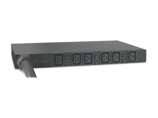 APC Rack PDU AP7526, Basic, 1U, 32A, 400V, (6x) C19, IEC 309 32A 3Fase
