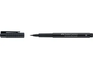 tekenstift Faber Castell Pitt Artist Pen Brush 199 zwart - 5