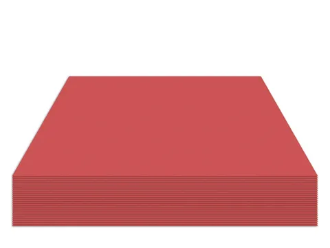 Fotokarton Kangaro 50x70cm 300gr lichtrood pak 25 vel