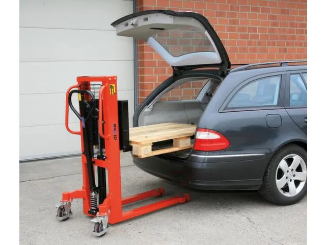 Transpalette Élévateur Charge 1000kg Fourche 1150mm Levée 900mm