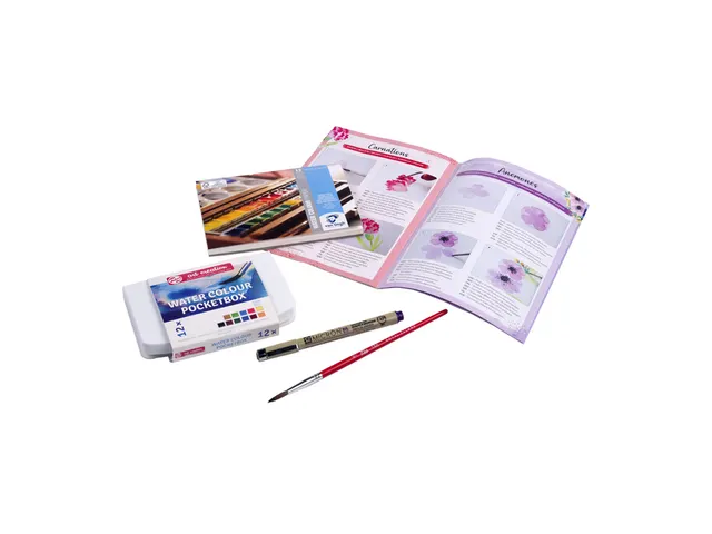 Set peinture aquarelle Talens Art Creation Floral Watercolour Art asso
