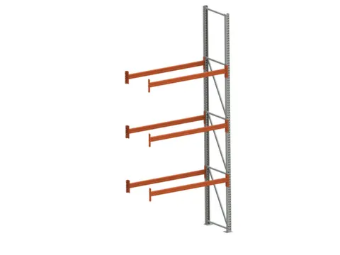 palletstelling,aanbouwveld,HxBxD 4400x1825x800mm,2xtraversen