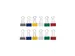 Papierklem Foldback mauly 214 Assorti 19mm 12 Stuks