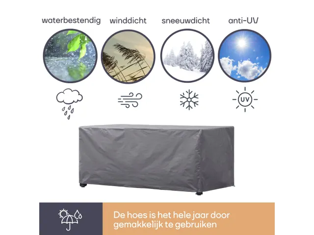 Buitenhoes Voor Tafel TOT 140cm