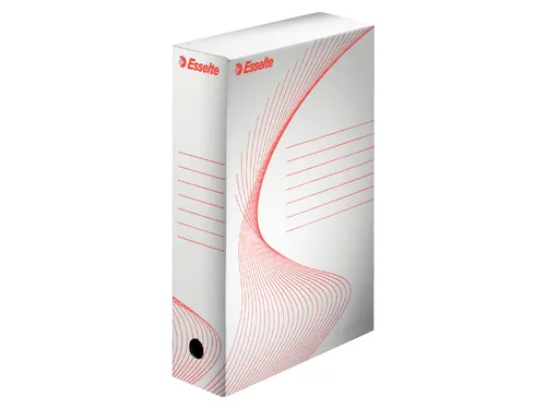 Archiefdoos Esselte Boxycolor 80mm 352x250mm wit