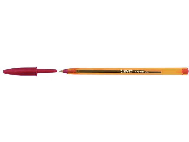 BIC CRISTAL Pointe fine Rouge
