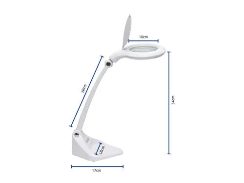 Loeplamp LED MAULiris Wit Dimbaar