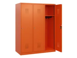 schoollocker,HxBxD 1530x1200x500mm,3vak,vak B 400mm,cil.-slot