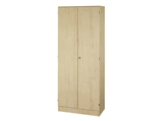 kantoorkast,HxBxD 2004x800x420mm,4xhouten vloer,golfgreep - 2