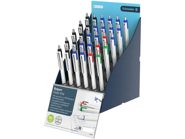 Balpen Schneider Xite SIS-display inhoud 30 stuks