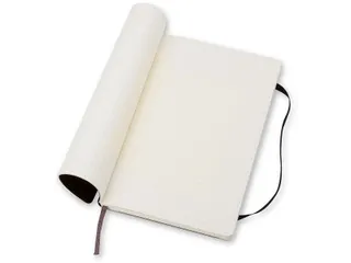 Notitieboek Moleskine XL 190x250mm lijn soft cover zwart - 10